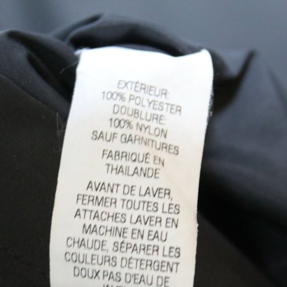 L.L. Bean H2OFF Raincoat Mesh Lined Long Waterproof Hooded Plus Size 1X H12672 - Picture 10 of 12